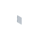 ZG LIGHTING - SUP2 TRACK U END PLATE SR