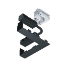 ZG LIGHTING - SUP2 TRACK ELECTRICAL CON 48V 90 BK