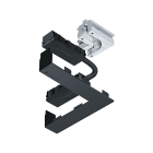 ZG LIGHTING - SUP2 TRACK ELECTRICAL CON 48V 90 BK