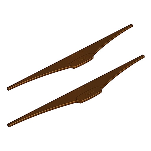 ZG LIGHTING - MLEVO / MLINF ENDCAP Q BZ PAIR