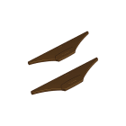ZG LIGHTING - MLEVO / MLINF ENDCAP L BZ PAIR