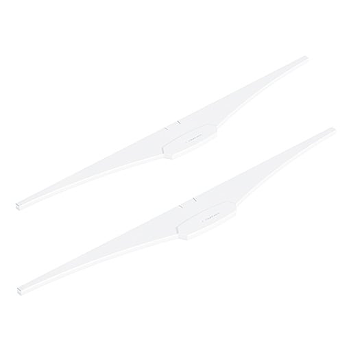 ZG LIGHTING - MLEVO / MLINF ENDCAP Q WH PAIR