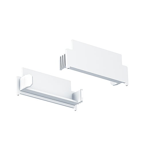 ZG LIGHTING - TECTON T AK-GP ENDCAP WH