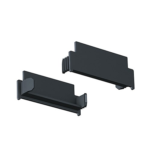 ZG LIGHTING - TECTON T AK-GP ENDCAP BK