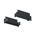 ZG LIGHTING - TECTON T AK-GP ENDCAP BK