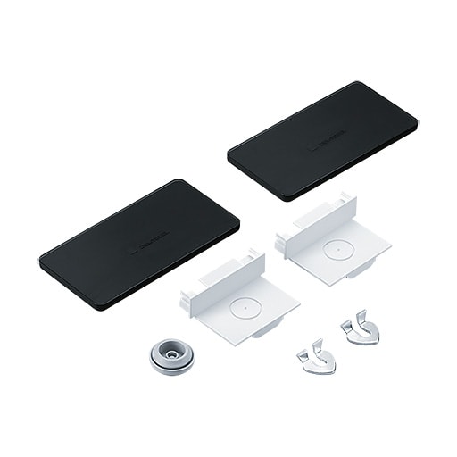ZG LIGHTING - ECOOS2 ENDCAP SET BK