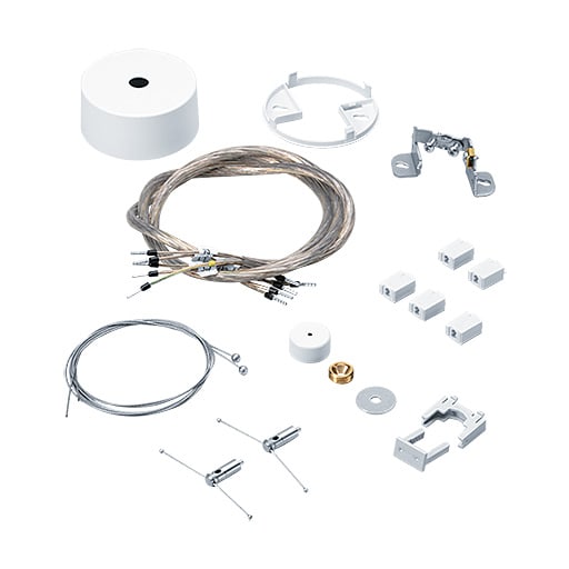 ZG LIGHTING - ECOOS2 SUSP SET ASQ3 WH