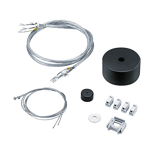 ZG LIGHTING - LF3 D/I SUSP SET ASQ3 BK