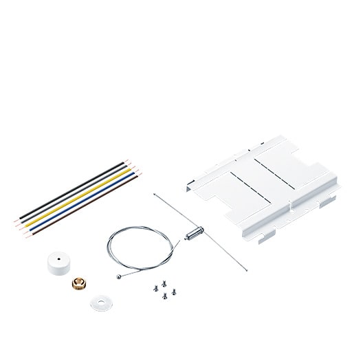 ZG LIGHTING - LF3 D/I LB C MOUNT SET ASQ3 WH