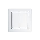 ZG LIGHTING - ENOCEAN E8221-A280 DOUBLE WALL SWITCH
