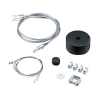 ZG LIGHTING - SUSP KIT FEED 5X1,50 ASQ1 BK 22171400