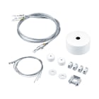 ZG LIGHTING - CLEVO ID L3080 SUSP SET ASQ1 WH