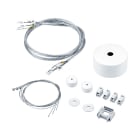 ZG LIGHTING - CLEVO ID L3080 SUSP SET ASQ1 WH