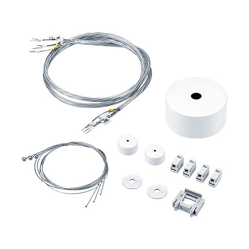 ZG LIGHTING - CLEVO ID L3080 SUSP SET ASQ3 WH