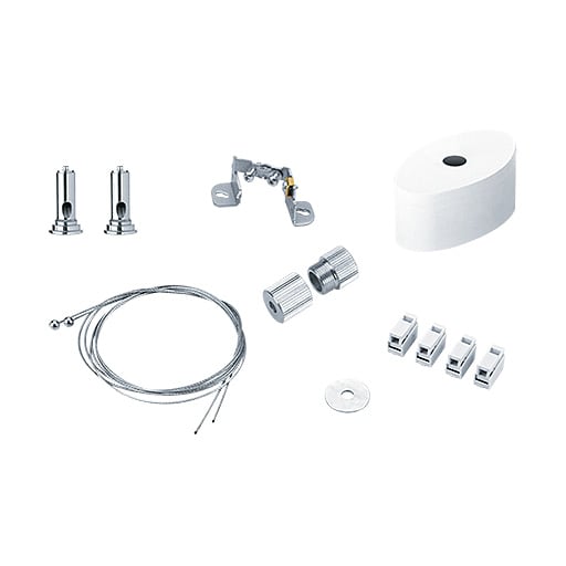 ZG LIGHTING - LINARIA LED SUSP SET ASI1 WH