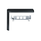 ZG LIGHTING - CROSSIGN 110 P MS90 BRACKET BK