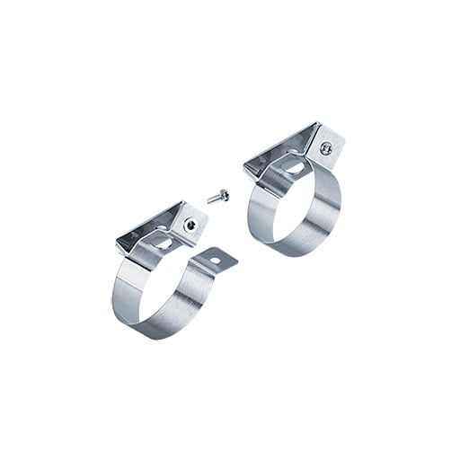 ZG LIGHTING - TLX S STEEL CLAMP 45DEG SCREW 2PCE