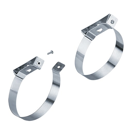 ZG LIGHTING - TLX HO STEEL CLAMP 45DEG SCREW 2PCE