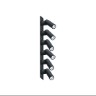 ZG LIGHTING - SUSY CL 6P LED1400-830 SP NON AJ CHMM