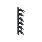 ZG LIGHTING - SUSY CL 6P LED1400-840 SP NON AJ CHMM