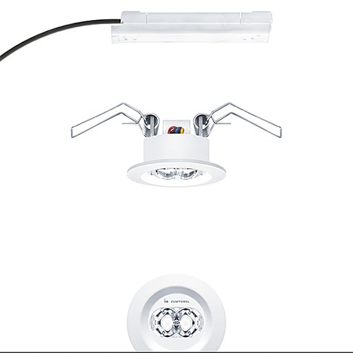 ZG LIGHTING - RESCLITE PRO MRCR MINI ANT ECC WH