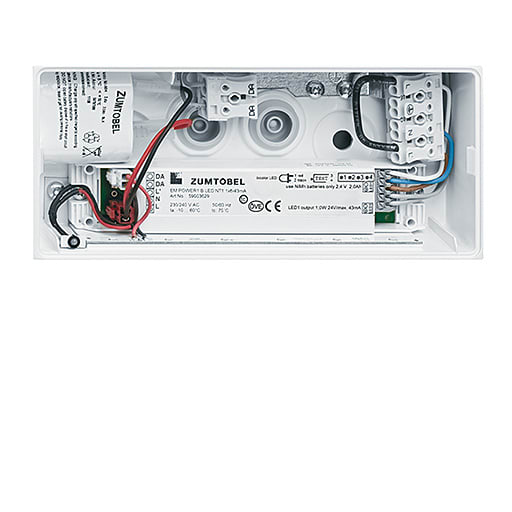 ZG LIGHTING - ERGOSIGN 80 P MSW E1D WH IP54