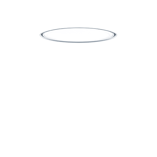 ZG LIGHTING - ONDA2 E LRO D590 LED3400-927-65 LDE WH