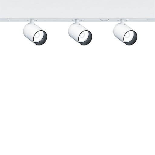 ZG LIGHTING - SUP2 S 3/LED350-930 FL DIM WH