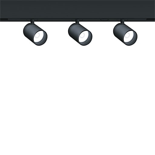 ZG LIGHTING - SUP2 S 3/LED350-940 FL DIM BK