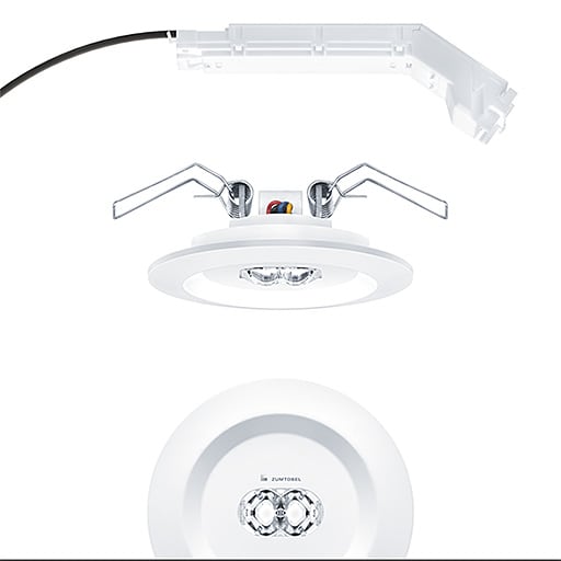 ZG LIGHTING - RESCLITE PRO MRCR ANT HP ECP WH