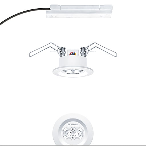 ZG LIGHTING - RESCLITE PRO MRCR MINI SPOT HP ECC WH