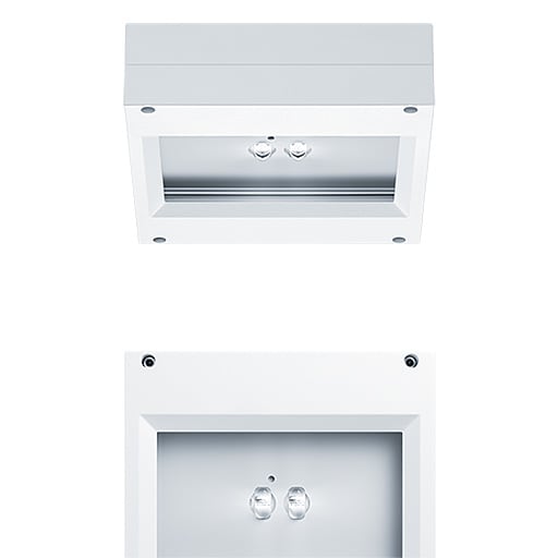 ZG LIGHTING - RESCLITE PROTECT MSC ESC E1D-H WH IP65