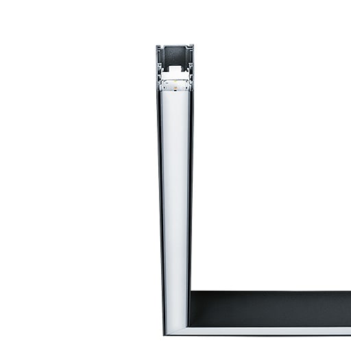 ZG LIGHTING - SLOIN SLIM CL 840 L775 LDE PC/PCO BK