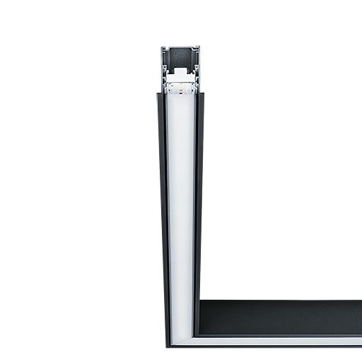 ZG LIGHTING - SLOIN SLIM CL 840 L775 LDE PC/PCO F BK