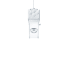 ZG LIGHTING - RESPRO TEC-GP ANT HP ECD WH IP54