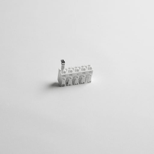 ZG LIGHTING - TERM BLOCK 5POL SLK PE-N-1-2-3 EST