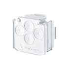 ZG LIGHTING - TECTON TE ENDCAP WH IP64