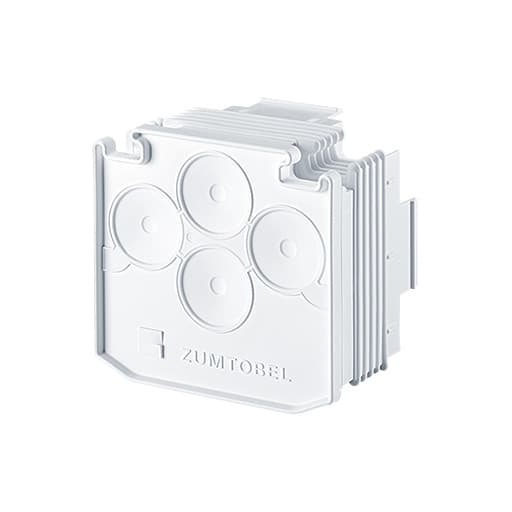 ZG LIGHTING - TECTON TE ENDCAP WH IP64