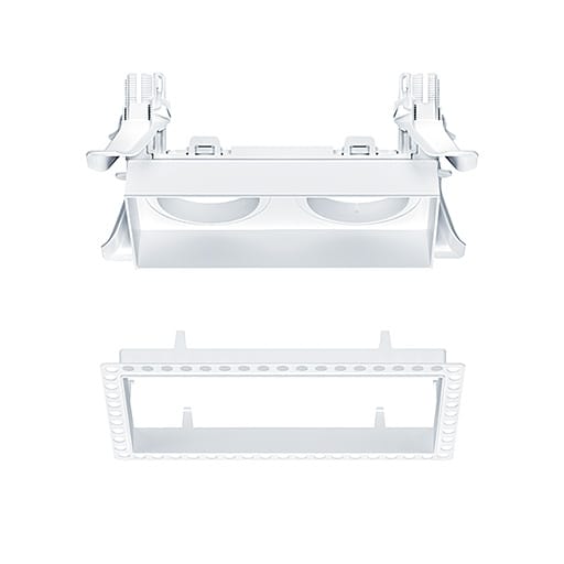 ZG LIGHTING - DIAMO MD GIMBAL FRAME Q2 TL WH