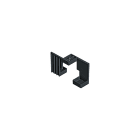 ZG LIGHTING - SUI 3PH/L3+DALI TRACK RECESS BRACKET 2X