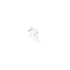 ZG LIGHTING - SUP2 TRACK U SF END PLATE WH