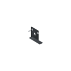 ZG LIGHTING - SUP2 TRACK U SF END PLATE BK
