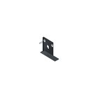 ZG LIGHTING - SUP2 TRACK U SF END PLATE BK