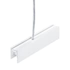 ZG LIGHTING - SUP2 TRACK U ELEC-FEED CON 48V WH