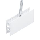 ZG LIGHTING - SUP2 TRACK H ELEC-FEED CON 48V WH