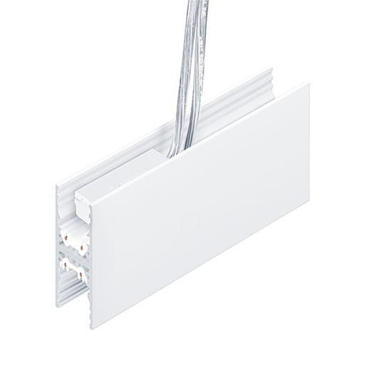 ZG LIGHTING - SUP2 TRACK H ELEC-FEED CON 48V WH
