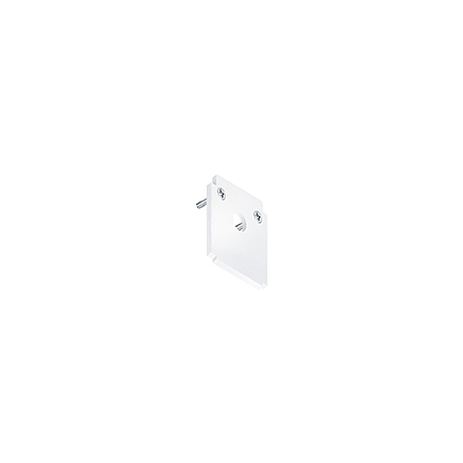 ZG LIGHTING - SUP2 TRACK U TL END PLATE WH