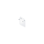 ZG LIGHTING - SUP2 TRACK U TL END PLATE WH