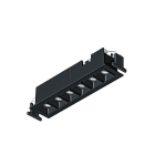 ZG LIGHTING - SUI DF6 2000-930 LDO FL BK BK