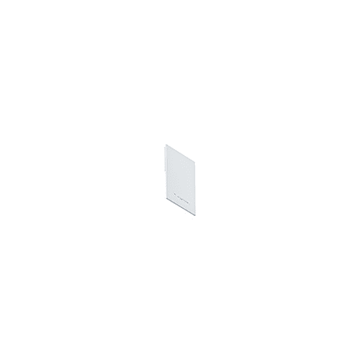 ZG LIGHTING - SUI 3PH/L3+DALI TRACK PROF-U ENDCAP WH
